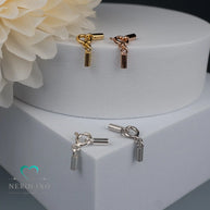 Federringverschluss in den Farben silber, gold, rosègold und titan.