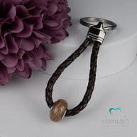 Schlüsselanhänger für Perlen und Charms aus Edelstahl.